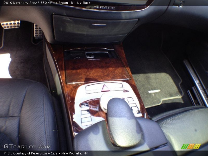 Black / Black 2010 Mercedes-Benz S 550 4Matic Sedan