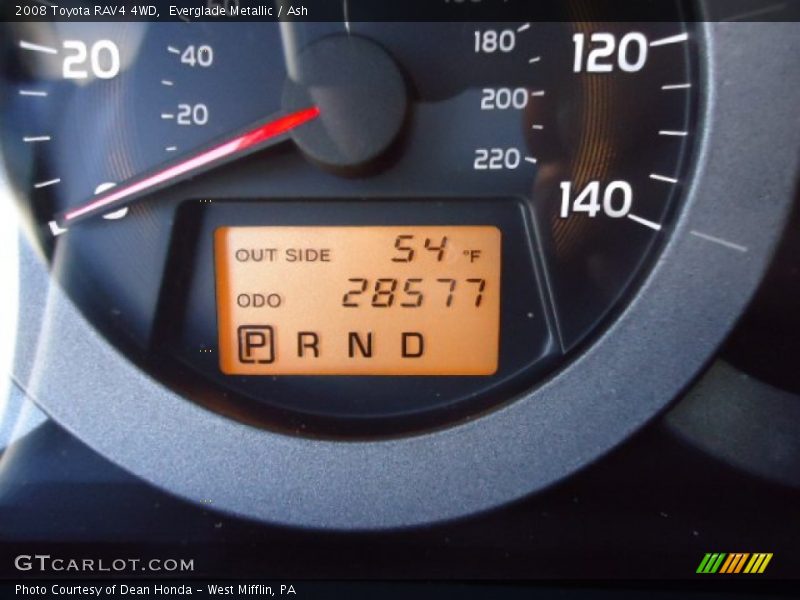 Everglade Metallic / Ash 2008 Toyota RAV4 4WD