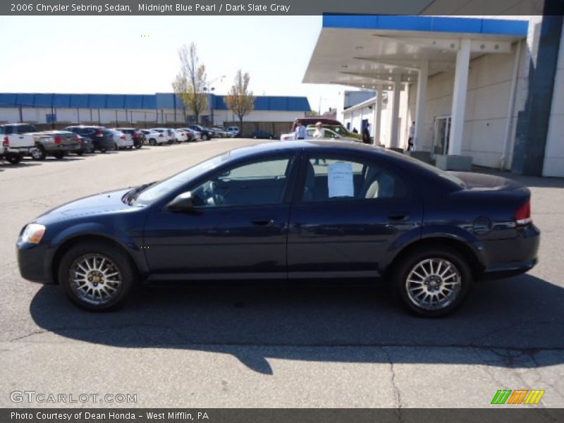 Midnight Blue Pearl / Dark Slate Gray 2006 Chrysler Sebring Sedan