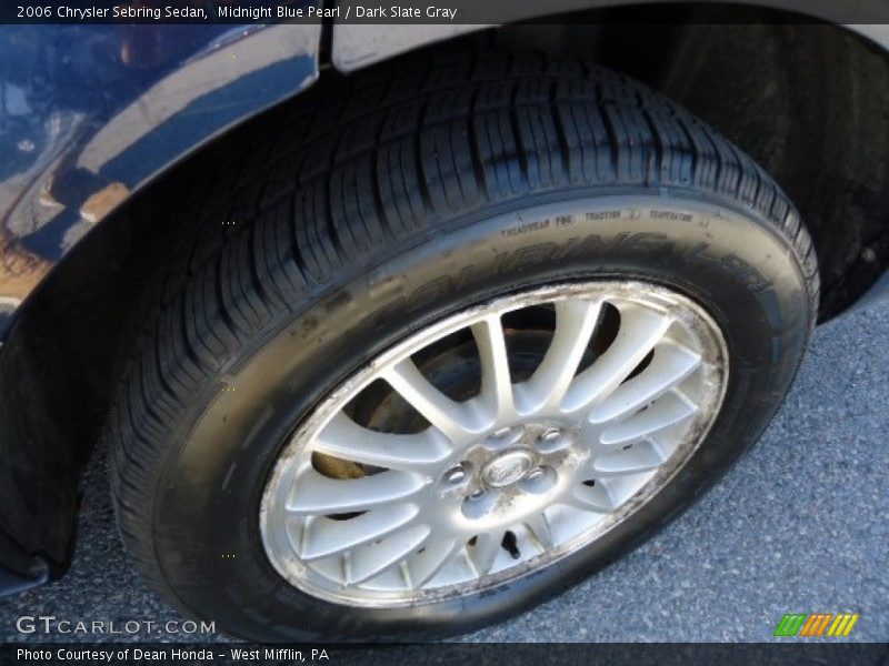 Midnight Blue Pearl / Dark Slate Gray 2006 Chrysler Sebring Sedan
