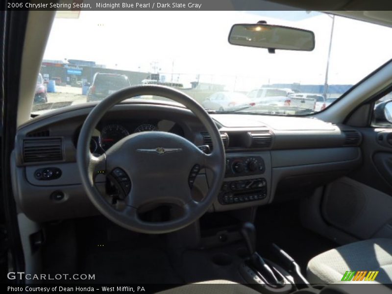 Midnight Blue Pearl / Dark Slate Gray 2006 Chrysler Sebring Sedan