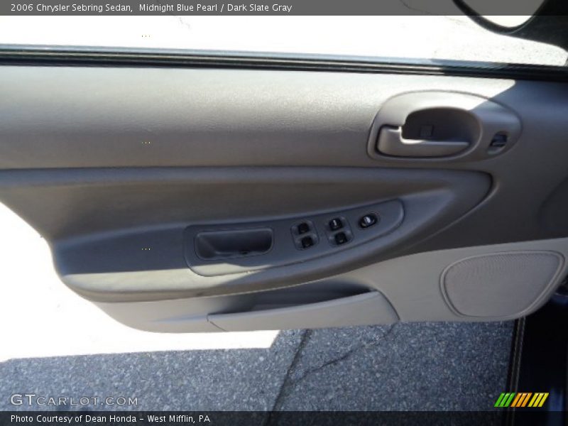 Midnight Blue Pearl / Dark Slate Gray 2006 Chrysler Sebring Sedan