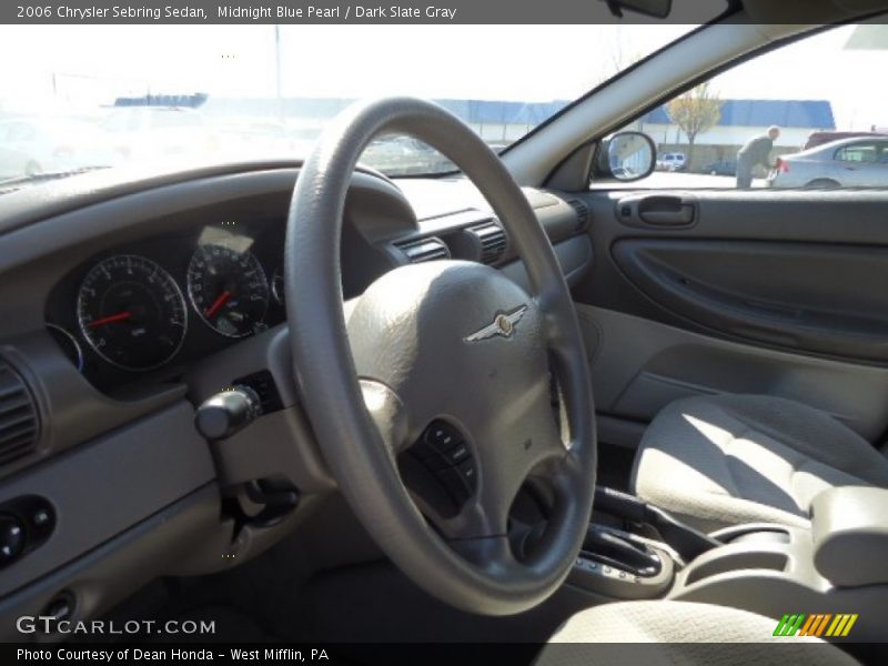 Midnight Blue Pearl / Dark Slate Gray 2006 Chrysler Sebring Sedan