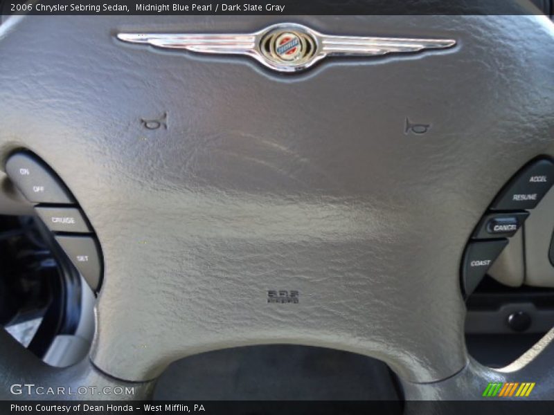 Midnight Blue Pearl / Dark Slate Gray 2006 Chrysler Sebring Sedan