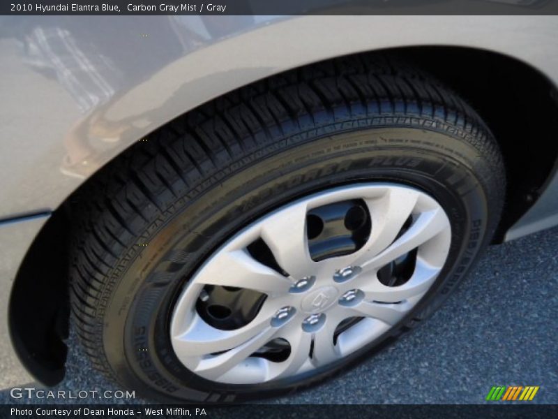 Carbon Gray Mist / Gray 2010 Hyundai Elantra Blue