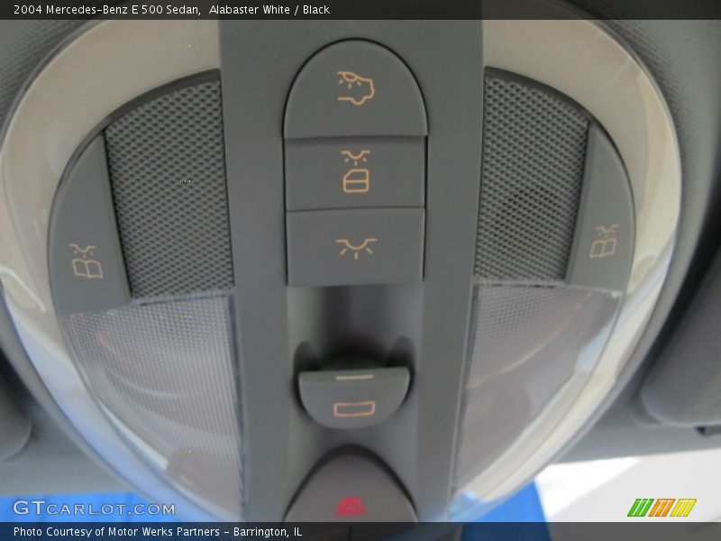 Alabaster White / Black 2004 Mercedes-Benz E 500 Sedan