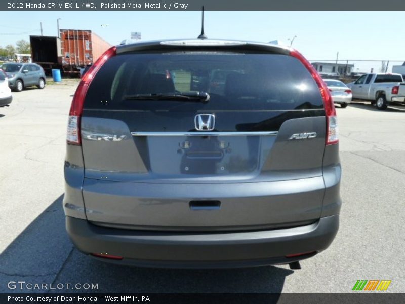 Polished Metal Metallic / Gray 2012 Honda CR-V EX-L 4WD