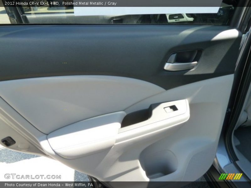 Polished Metal Metallic / Gray 2012 Honda CR-V EX-L 4WD