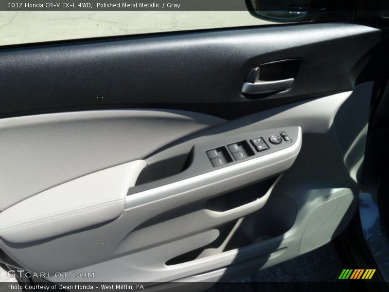 Polished Metal Metallic / Gray 2012 Honda CR-V EX-L 4WD
