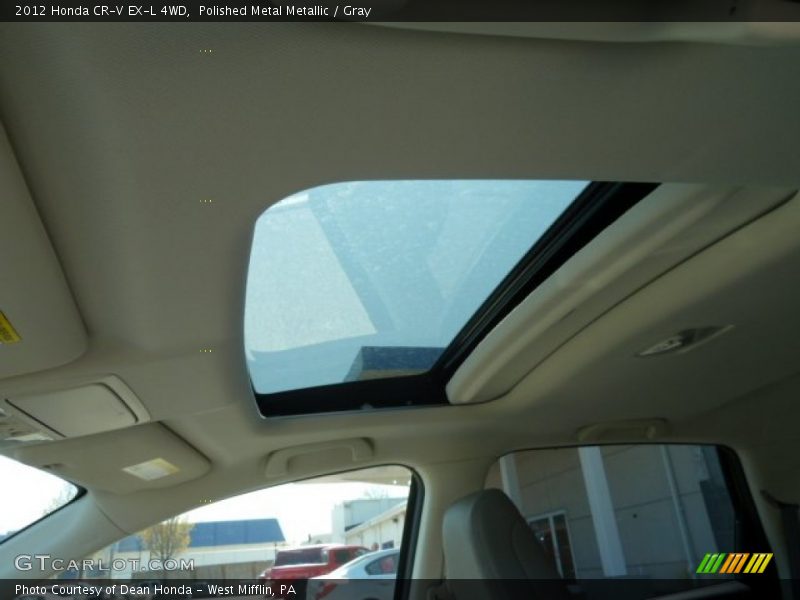 Polished Metal Metallic / Gray 2012 Honda CR-V EX-L 4WD