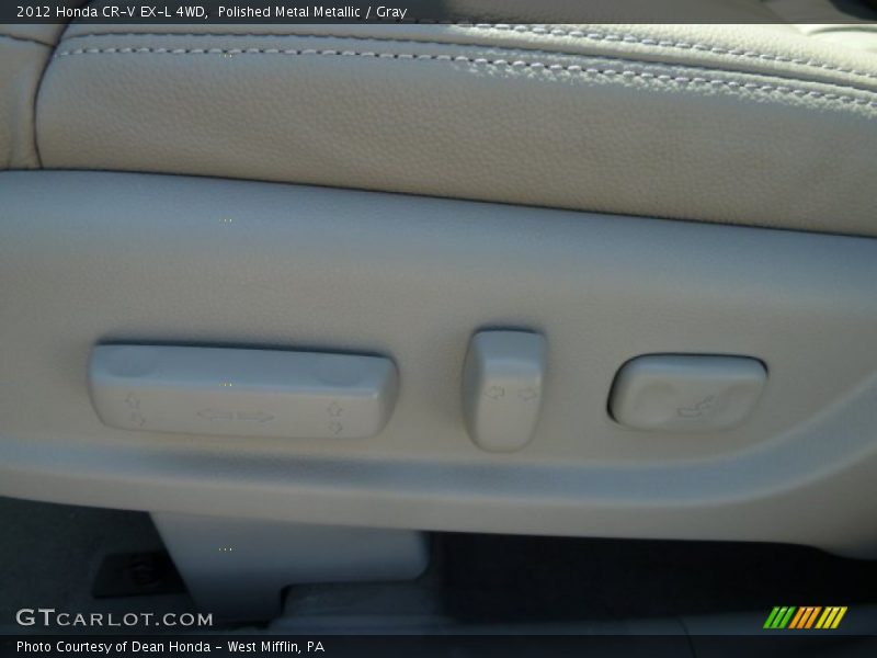 Polished Metal Metallic / Gray 2012 Honda CR-V EX-L 4WD
