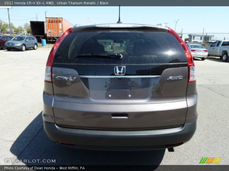 Urban Titanium Metallic / Black 2012 Honda CR-V EX-L 4WD