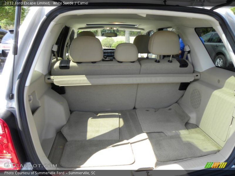 White Suede / Camel 2012 Ford Escape Limited