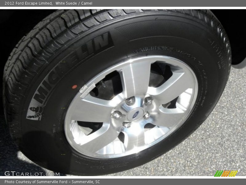 White Suede / Camel 2012 Ford Escape Limited