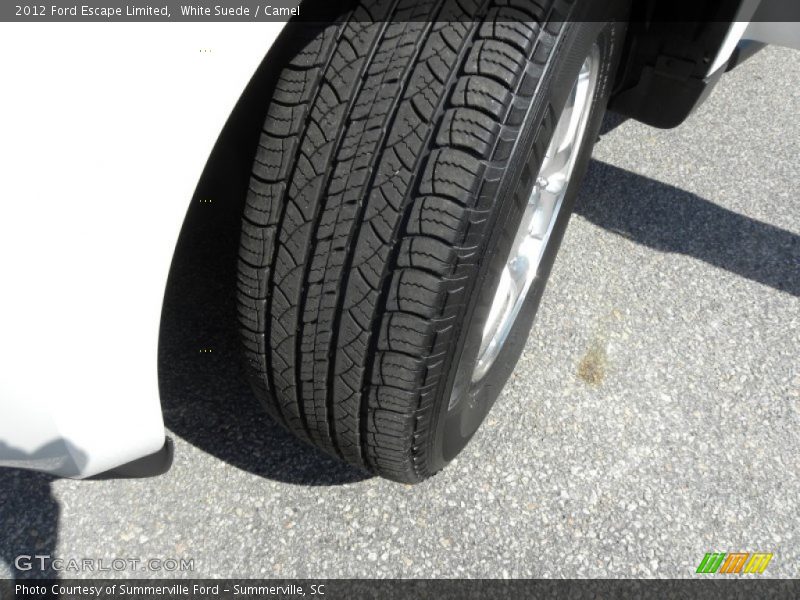 White Suede / Camel 2012 Ford Escape Limited