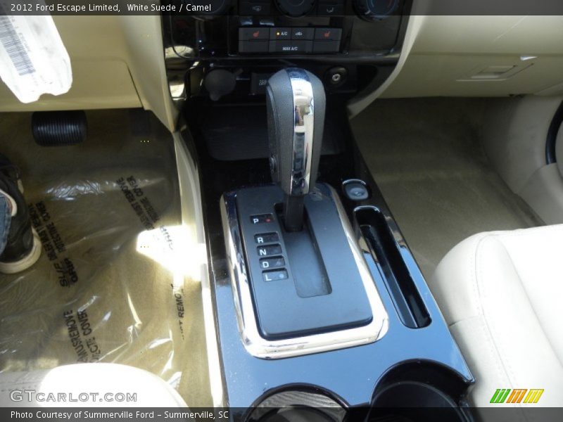 White Suede / Camel 2012 Ford Escape Limited