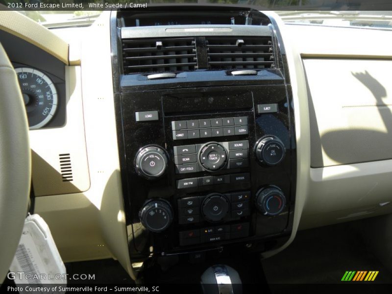 White Suede / Camel 2012 Ford Escape Limited