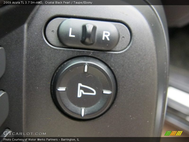 Crystal Black Pearl / Taupe/Ebony 2009 Acura TL 3.7 SH-AWD