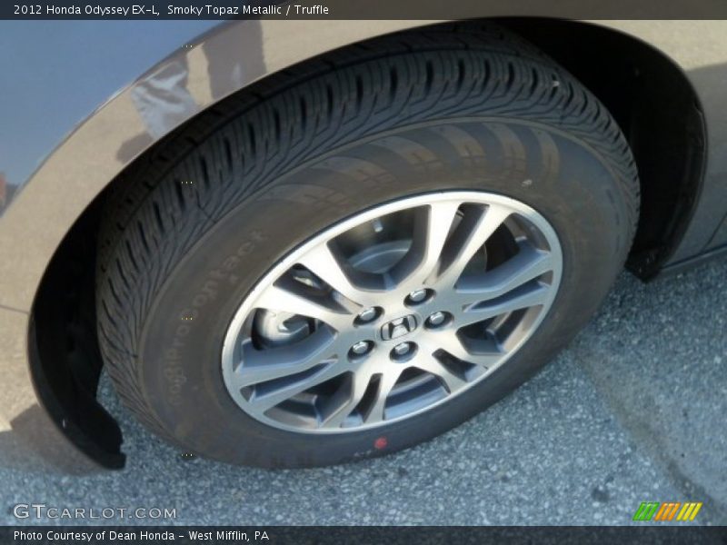 Smoky Topaz Metallic / Truffle 2012 Honda Odyssey EX-L