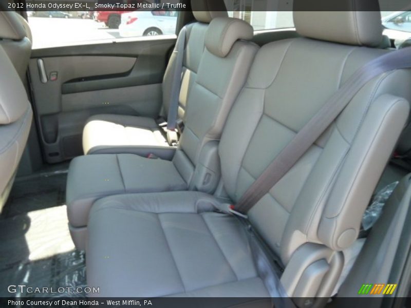 Smoky Topaz Metallic / Truffle 2012 Honda Odyssey EX-L