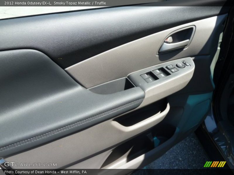 Smoky Topaz Metallic / Truffle 2012 Honda Odyssey EX-L