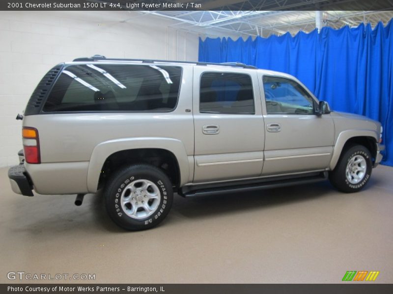 Light Pewter Metallic / Tan 2001 Chevrolet Suburban 1500 LT 4x4