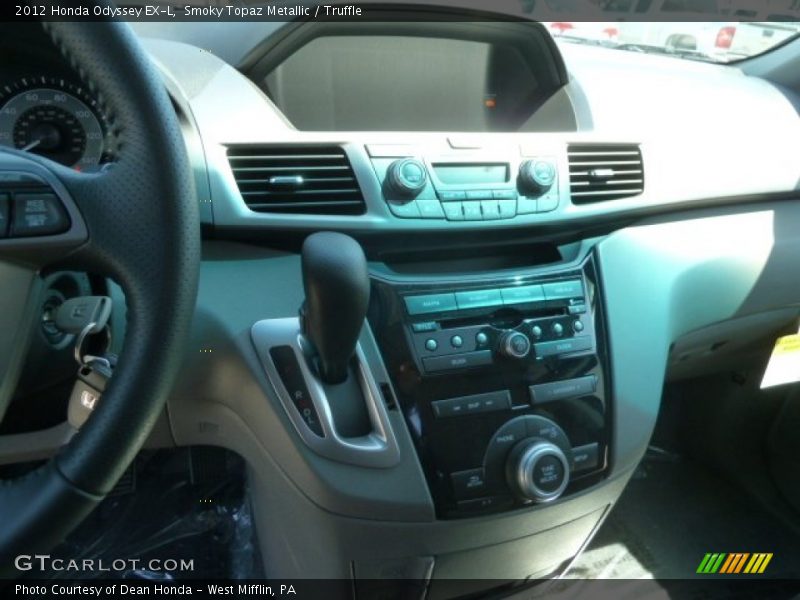 Smoky Topaz Metallic / Truffle 2012 Honda Odyssey EX-L