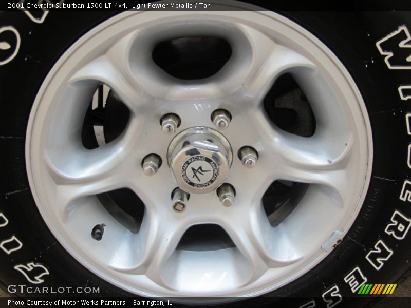 Light Pewter Metallic / Tan 2001 Chevrolet Suburban 1500 LT 4x4