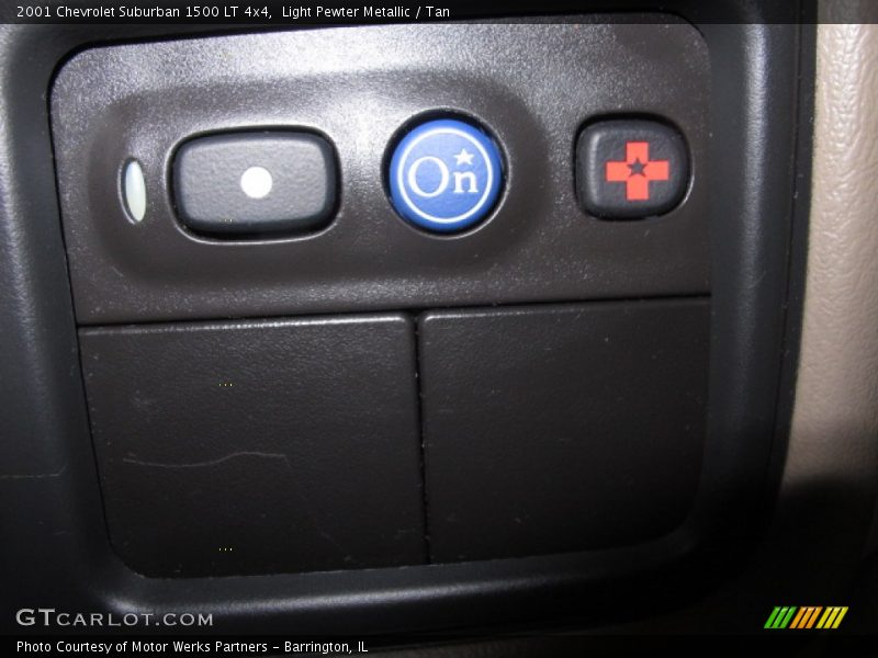 Light Pewter Metallic / Tan 2001 Chevrolet Suburban 1500 LT 4x4