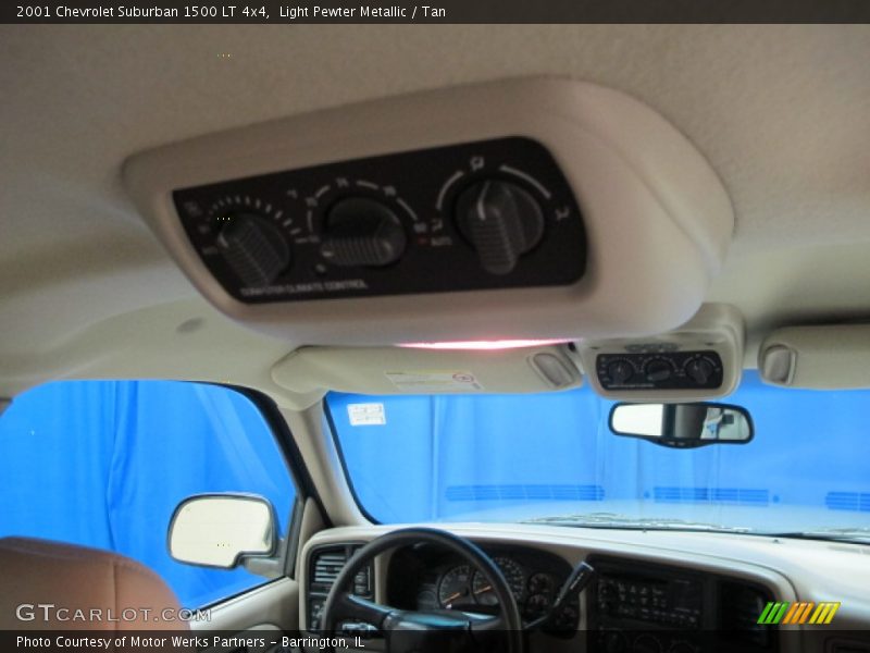 Light Pewter Metallic / Tan 2001 Chevrolet Suburban 1500 LT 4x4