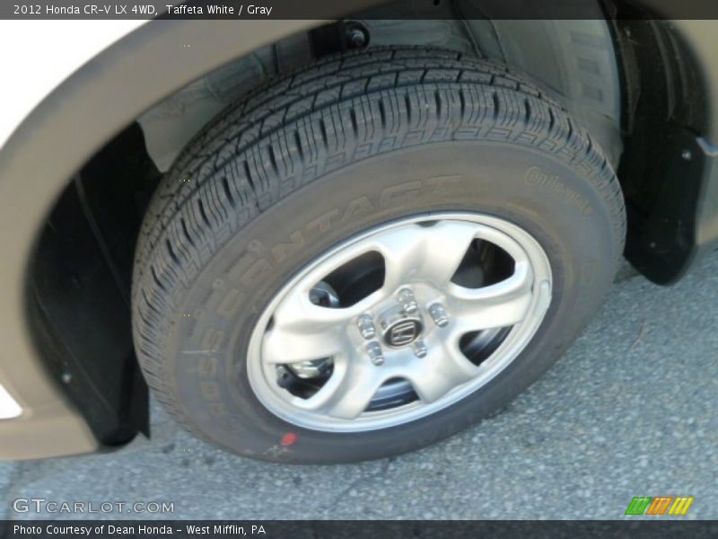Taffeta White / Gray 2012 Honda CR-V LX 4WD