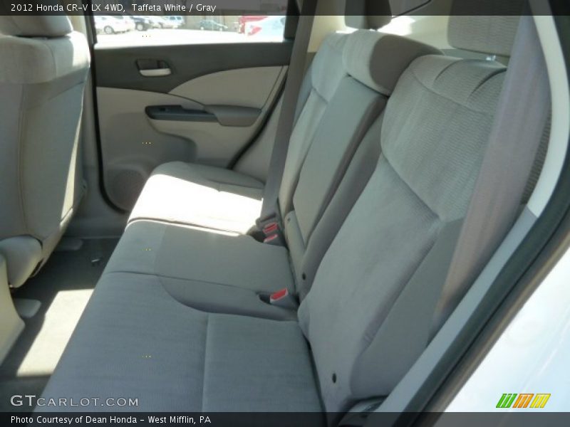 Taffeta White / Gray 2012 Honda CR-V LX 4WD