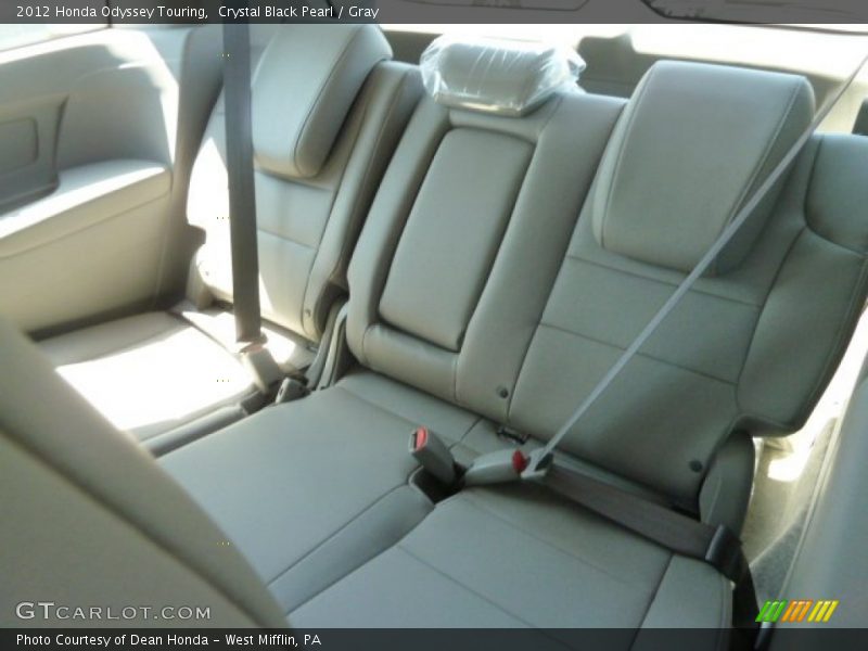 Crystal Black Pearl / Gray 2012 Honda Odyssey Touring