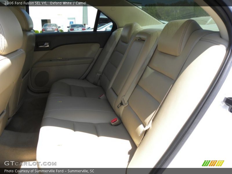 Oxford White / Camel 2006 Ford Fusion SEL V6