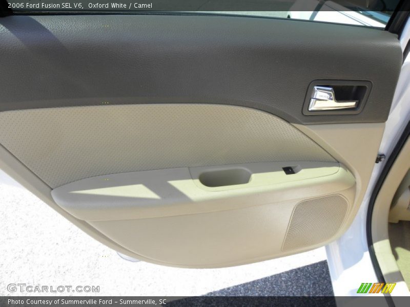 Oxford White / Camel 2006 Ford Fusion SEL V6