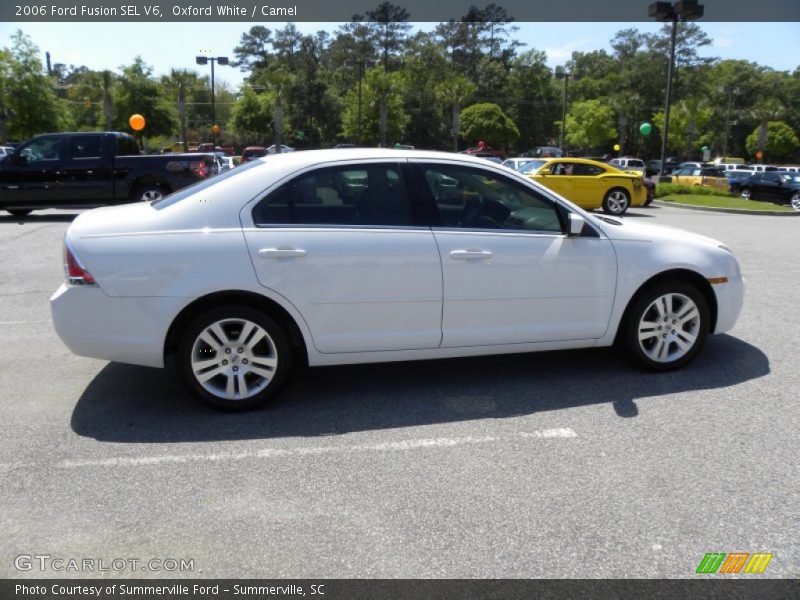 Oxford White / Camel 2006 Ford Fusion SEL V6