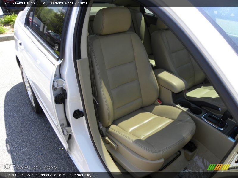 Oxford White / Camel 2006 Ford Fusion SEL V6