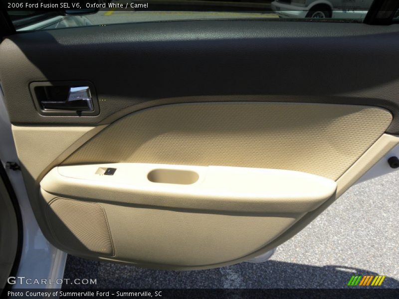 Oxford White / Camel 2006 Ford Fusion SEL V6