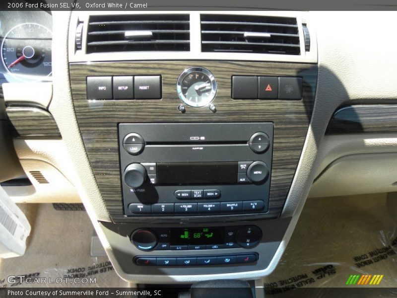 Oxford White / Camel 2006 Ford Fusion SEL V6