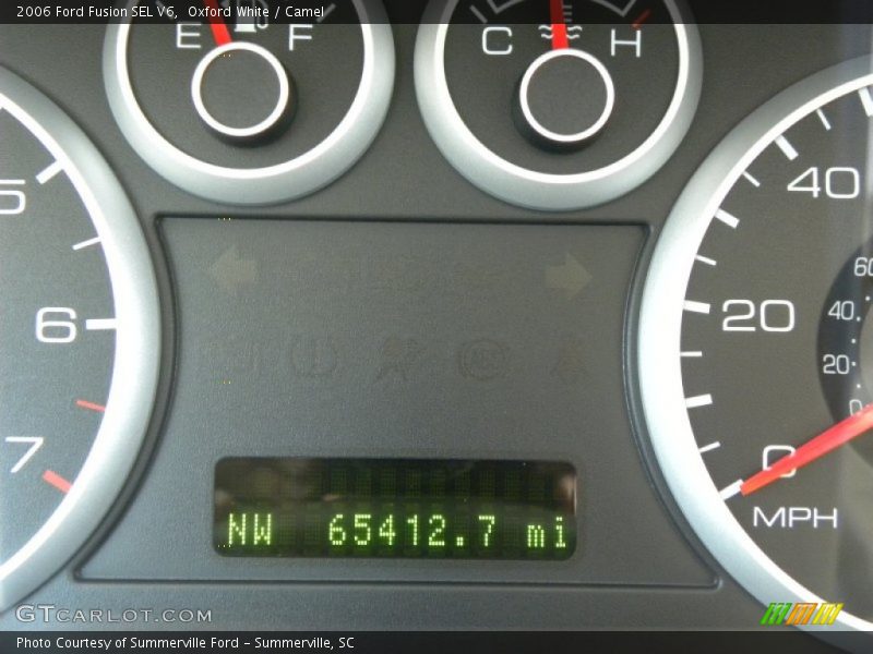 Oxford White / Camel 2006 Ford Fusion SEL V6
