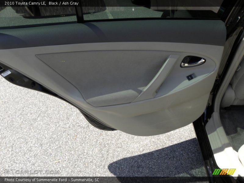 Black / Ash Gray 2010 Toyota Camry LE