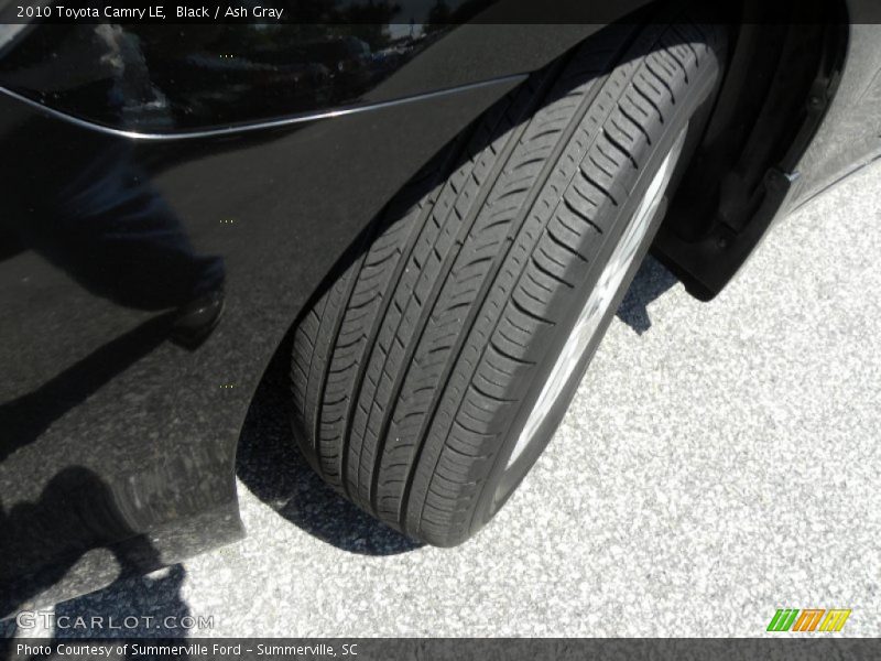 Black / Ash Gray 2010 Toyota Camry LE