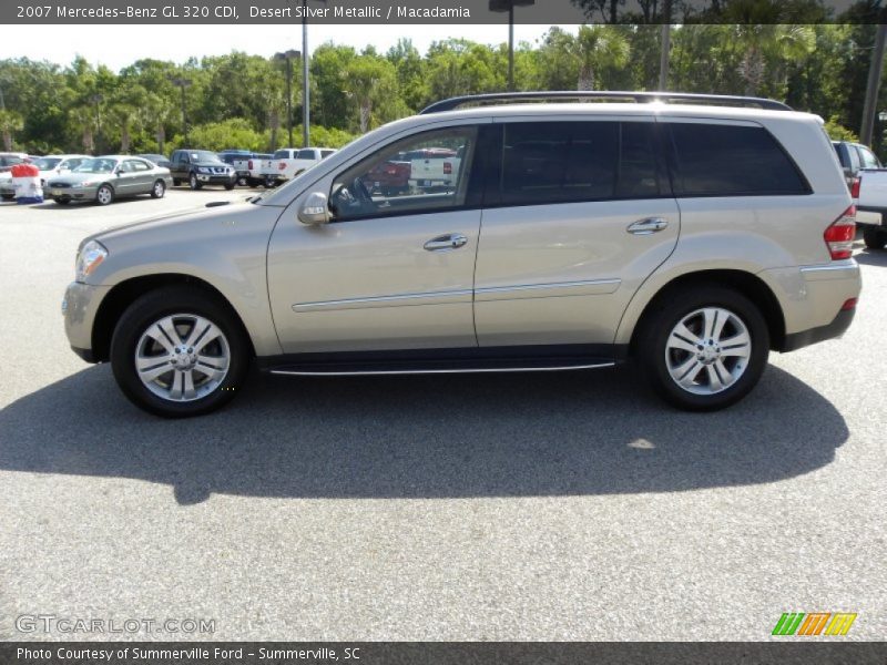 Desert Silver Metallic / Macadamia 2007 Mercedes-Benz GL 320 CDI