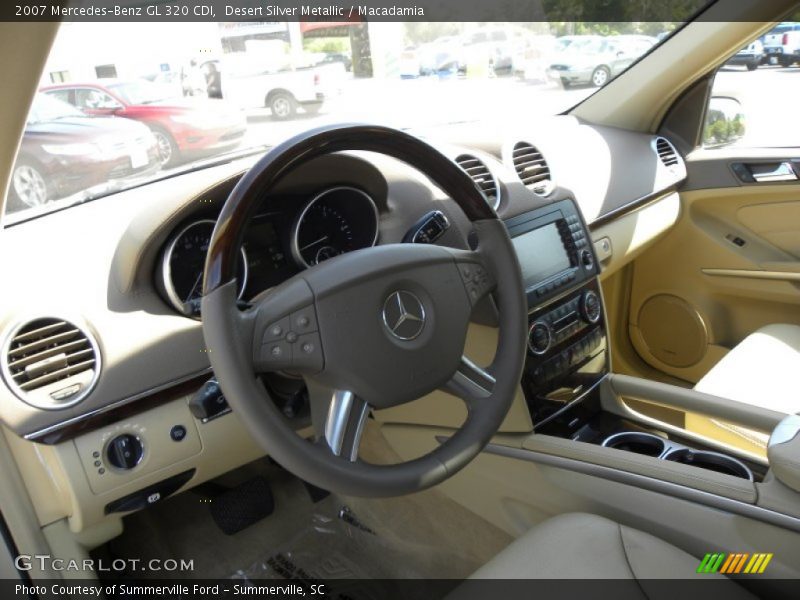 Desert Silver Metallic / Macadamia 2007 Mercedes-Benz GL 320 CDI