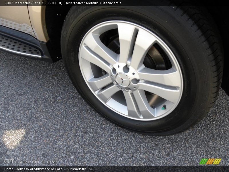 Desert Silver Metallic / Macadamia 2007 Mercedes-Benz GL 320 CDI