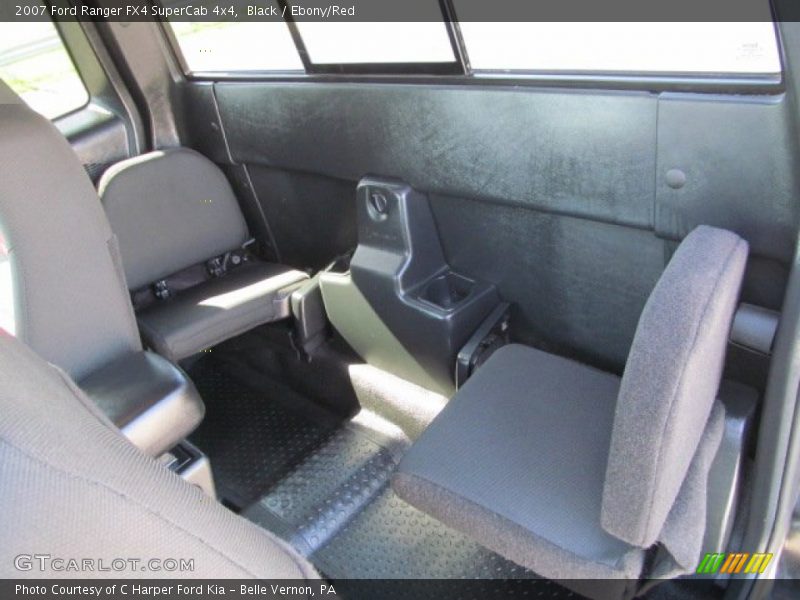 Black / Ebony/Red 2007 Ford Ranger FX4 SuperCab 4x4