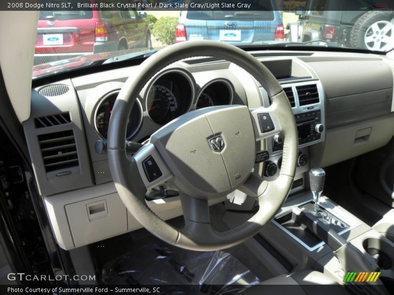 Brilliant Black Crystal Pearl / Dark Slate Gray/Light Slate Gray 2008 Dodge Nitro SLT