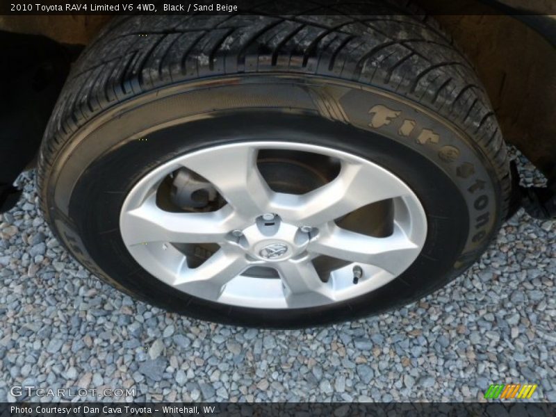 Black / Sand Beige 2010 Toyota RAV4 Limited V6 4WD