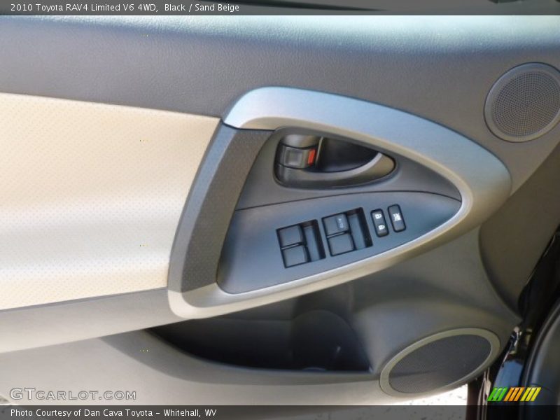 Black / Sand Beige 2010 Toyota RAV4 Limited V6 4WD
