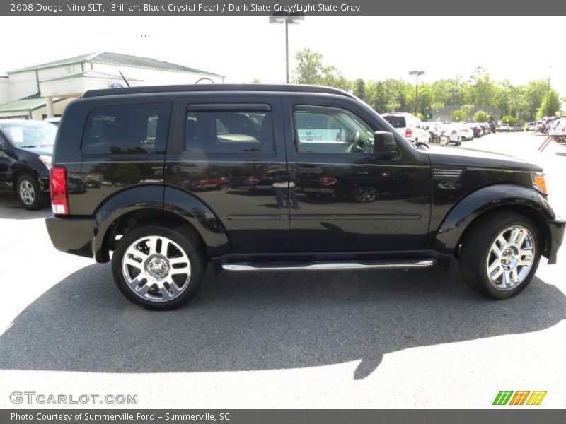 Brilliant Black Crystal Pearl / Dark Slate Gray/Light Slate Gray 2008 Dodge Nitro SLT